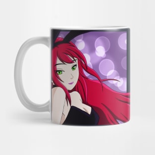 Cute & Sexy Senpai Party Night Dark Purple Bunny Girl Outfit Mug